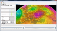 Extratropical cyclone tracks: properties tab & mean sea level pressure