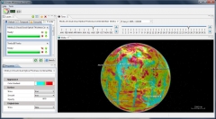 Terra MODIS Cloud Optical Thickness